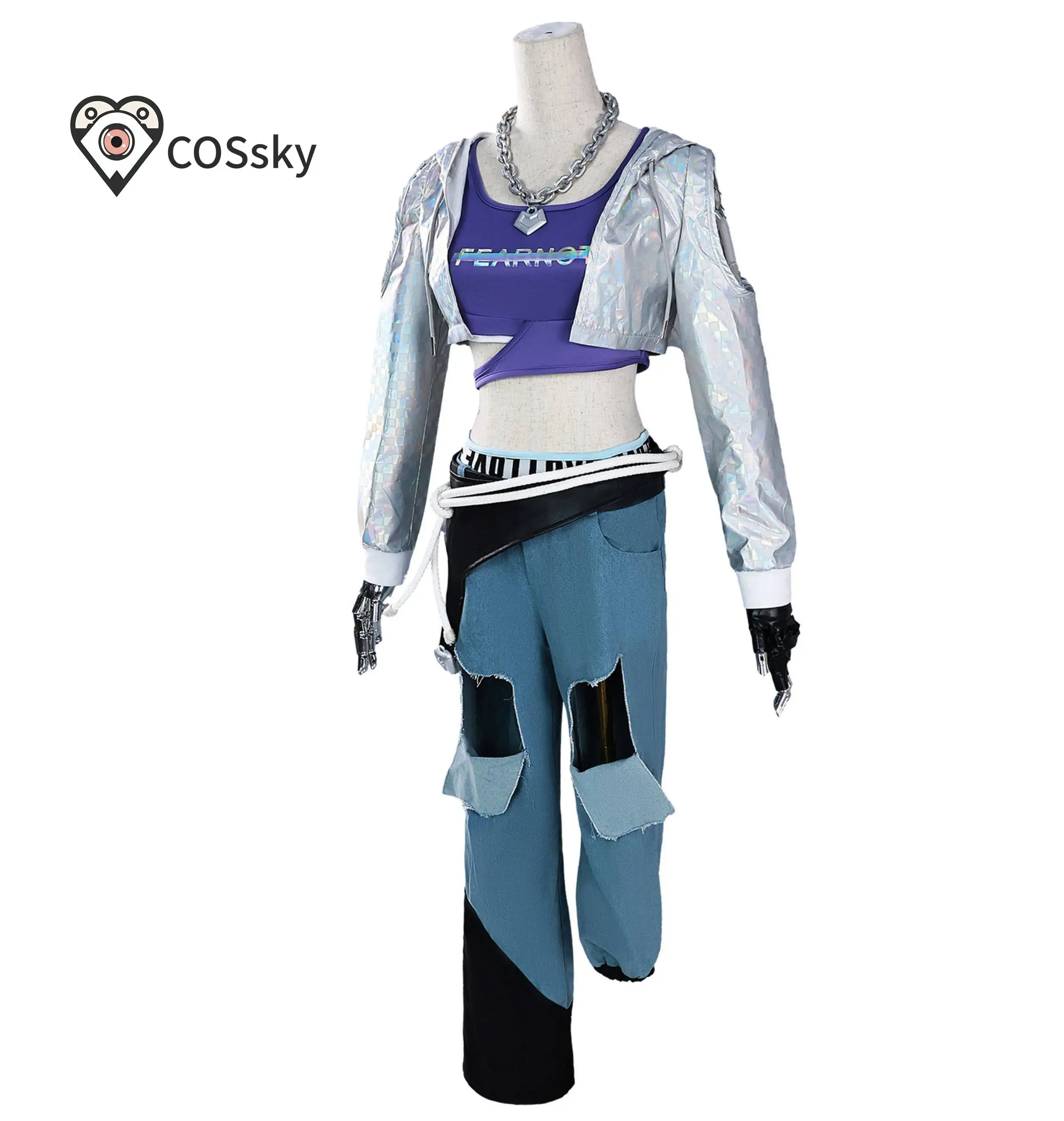Ashe Game Overwatch Cosplay Costume Role Play Women fashion shiny hooded jacket jeans vest props Halloween daily XS-XXXL uniform
Ashe Game Overwatch Cosplay Costume Role Play Women fashion shiny hooded jacket jeans vest props Halloween daily XS-XXXL uniform