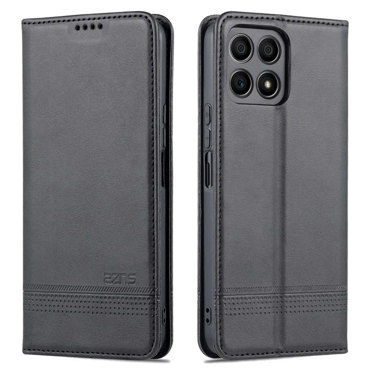 AZNS Magnetic Auto-absorbed Wallet Stand Design PU Leather Shockproof Phone Cover Case for Honor X30i - Black
AZNS Magnetic Auto-absorbed Wallet Stand Design PU Leather Shockproof Phone Cover Case for Honor X30i - Black