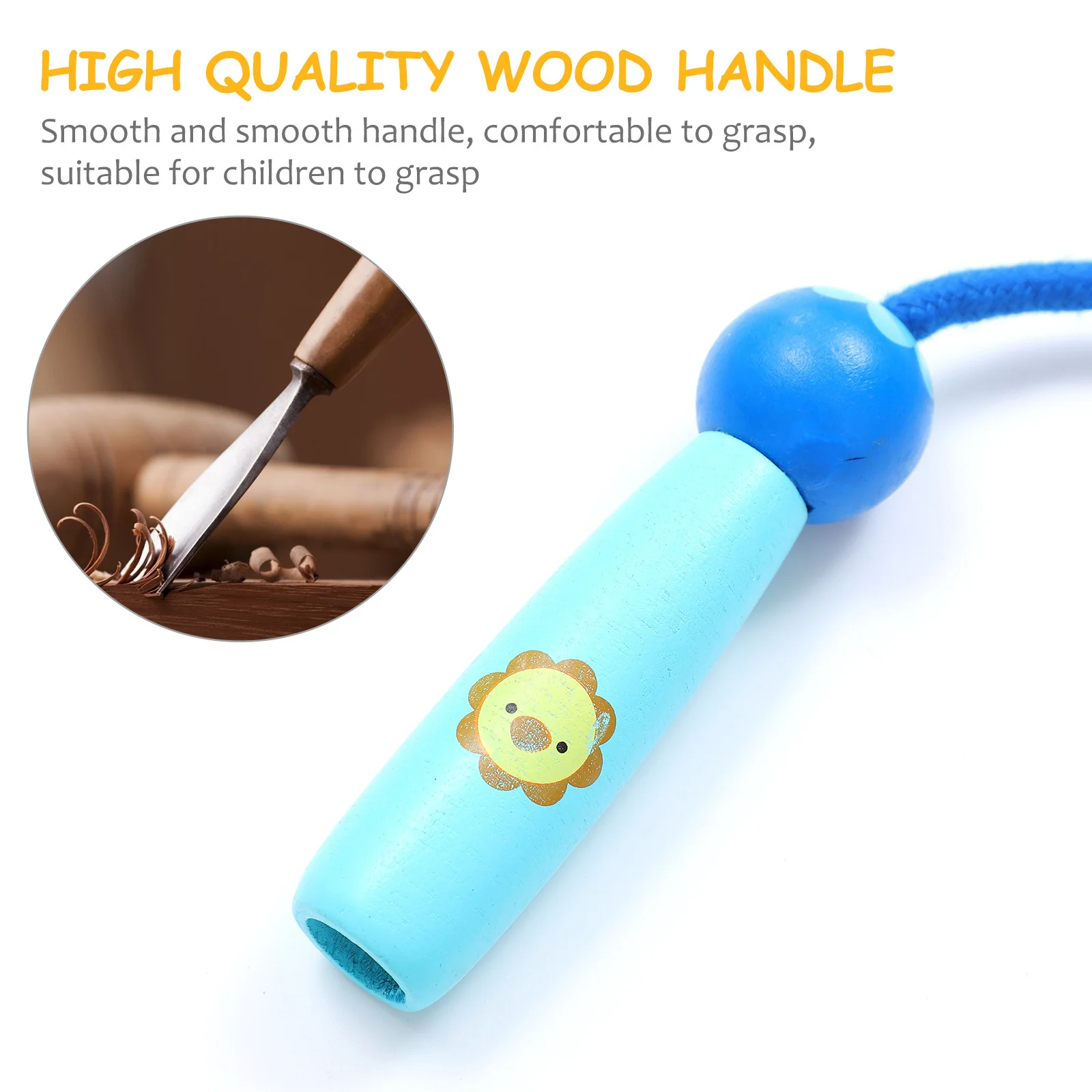2pcs Adjustable Wooden Handle Jump Durable Exercise For Outdoor Fitness, Skipping Rope For , Jump Rope
2pcs Adjustable Wooden Handle Jump Durable Exercise For Outdoor Fitness, Skipping Rope For , Jump Rope