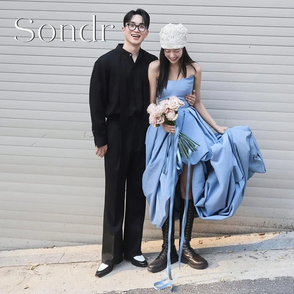 Sondr индивидуальные туманные синие корейские вечерние платья без бретелек корейские свадебные платья на кнопках тафта длинное платье для выпускного вечера
Sondr индивидуальные туманные синие корейские вечерние платья без бретелек корейские свадебные платья на кнопках тафта длинное платье для выпускного вечера