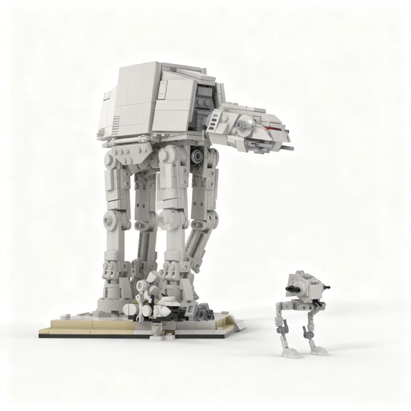 1023PCS MOC Space Battle Small Mini Size Galactic Empire Army Episode 5 6 Model DIY Assembly Building Blocks Gift Display Set
1023PCS MOC Space Battle Small Mini Size Galactic Empire Army Episode 5 6 Model DIY Assembly Building Blocks Gift Display Set