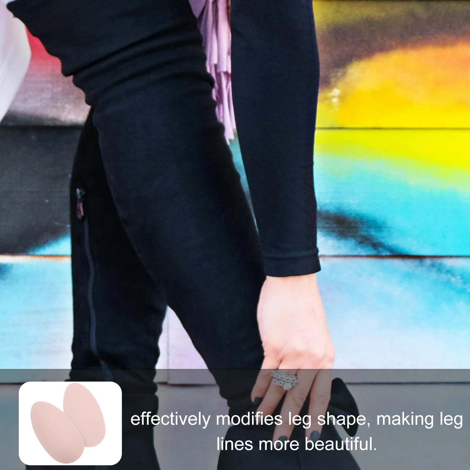 1Pair Silicone Calf Pads Adhesive Soft Breathable Leg Pads Calf Support for Crooked Thin Legs Protective Cushion 
1Pair Silicone Calf Pads Adhesive Soft Breathable Leg Pads Calf Support for Crooked Thin Legs Protective Cushion