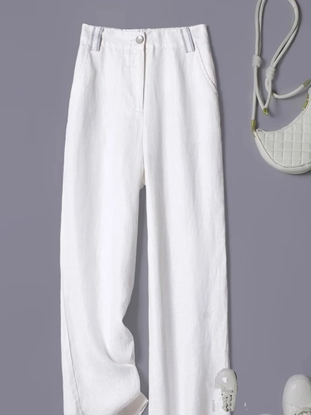 Loose Wide Leg Pants Women's Thin Hanging Sensation Casual Loose Lazy Suit Pants High Waist Straight Tube Trousers
Loose Wide Leg Pants Women's Thin Hanging Sensation Casual Loose Lazy Suit Pants High Waist Straight Tube Trousers