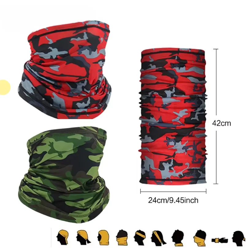 Cycling Face Mask Absorb Sweat Breathable Fishing Training Sport UV Face Scarf Neck Gaiter Summer Bicycle Face Bandana Head Band
Cycling Face Mask Absorb Sweat Breathable Fishing Training Sport UV Face Scarf Neck Gaiter Summer Bicycle Face Bandana Head Band