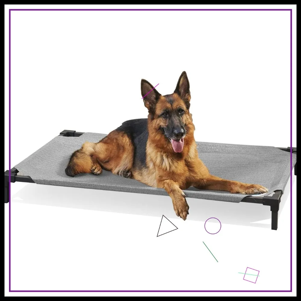 Elevated Dog Bed for 48in Crate, Low-Profile Design, Joint Support, Easy Assembly, Steel Grey
Elevated Dog Bed for 48in Crate, Low-Profile Design, Joint Support, Easy Assembly, Steel Grey