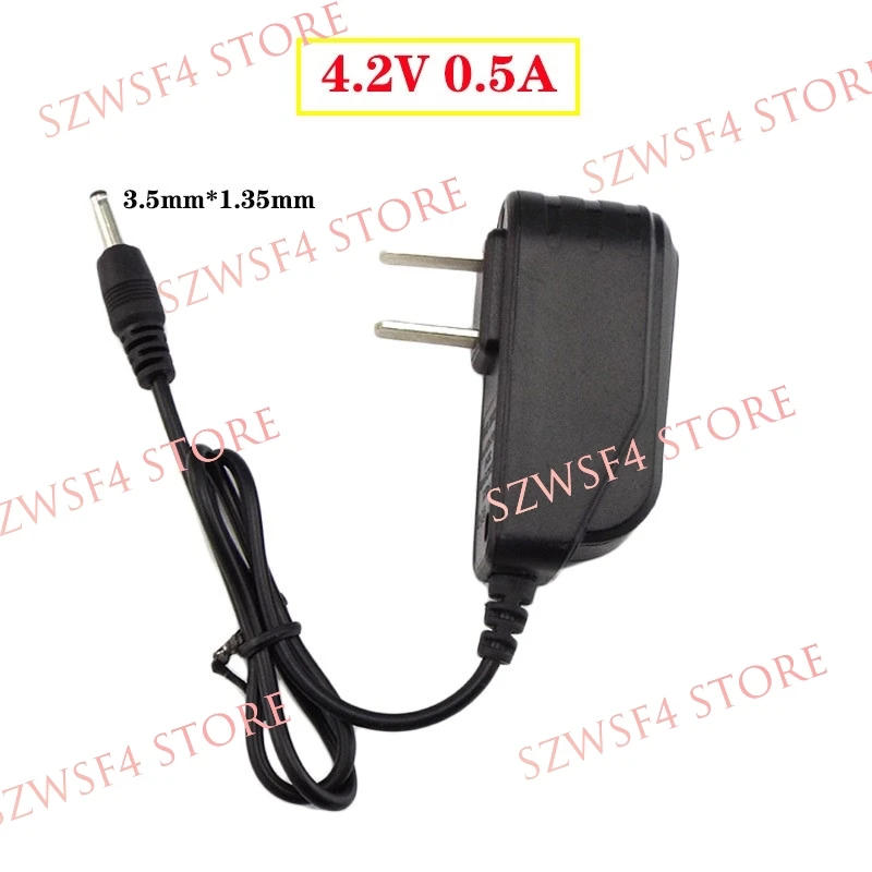 Power Adapter DC 4.2V 500ma 3.5mm*1.35mm Travel Charger For 18650 Rechargeable Battery Flashlight Flash Torch Charging US Plug
Power Adapter DC 4.2V 500ma 3.5mm*1.35mm Travel Charger For 18650 Rechargeable Battery Flashlight Flash Torch Charging US Plug
