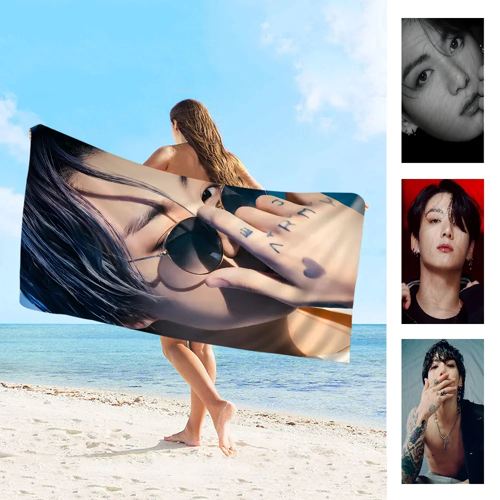 J_JungkookS singer Towel Microfiber Beach Towel Absorbent Quick dry Soft Yoga Swimming Resort Mountain Climbing Towel
J_JungkookS singer Towel Microfiber Beach Towel Absorbent Quick dry Soft Yoga Swimming Resort Mountain Climbing Towel