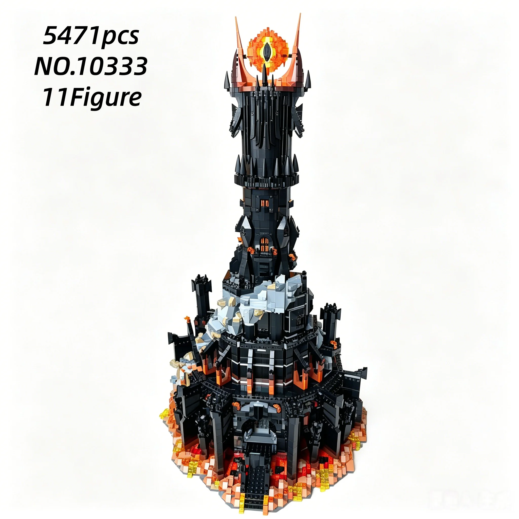 In stock 5471pcs Black Tower Dark Series Building Blocks Set 10333 Home Decor Model Festival & Birthday Gift
In stock 5471pcs Black Tower Dark Series Building Blocks Set 10333 Home Decor Model Festival & Birthday Gift