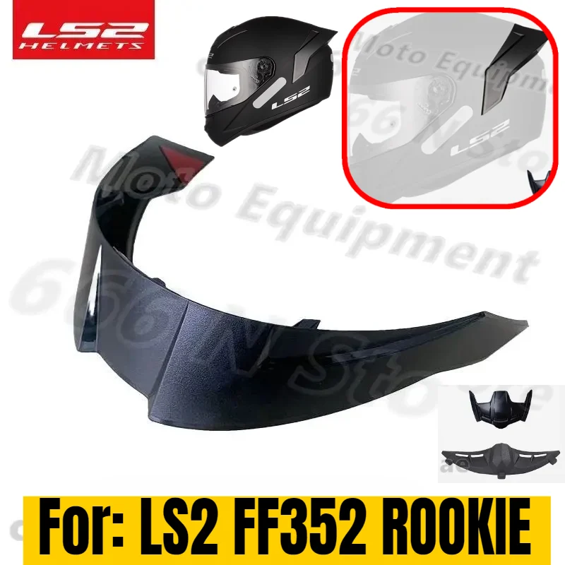 For Original LS2 FF352 ROOKIE Helmet Accessories FF802 Motorcycle Helmet Tail Spoiler Helmet Replacement Accessories Para Moto
For Original LS2 FF352 ROOKIE Helmet Accessories FF802 Motorcycle Helmet Tail Spoiler Helmet Replacement Accessories Para Moto