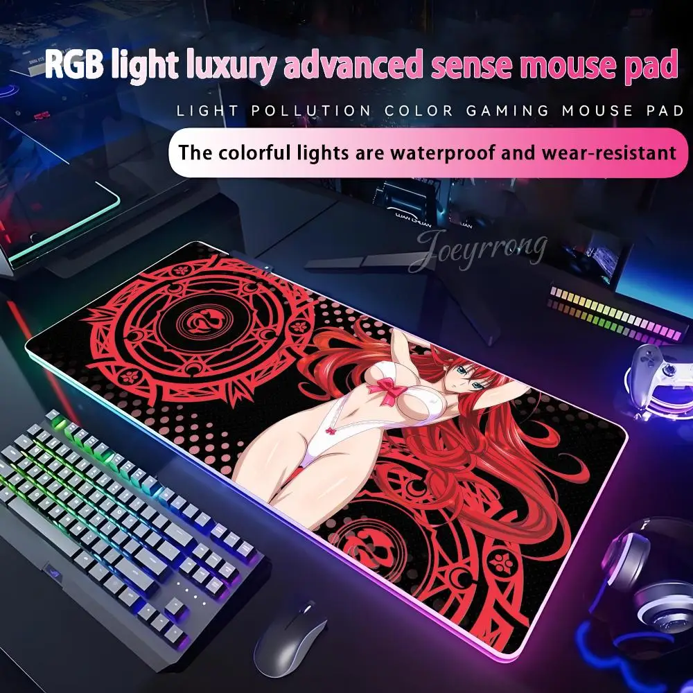 High School DxD Mouse Pad For FPS eSports RGB Extended Gaming Keyboard LED Mats Large 1000x500mm XXL Gamer
High School DxD Mouse Pad For FPS eSports RGB Extended Gaming Keyboard LED Mats Large 1000x500mm XXL Gamer