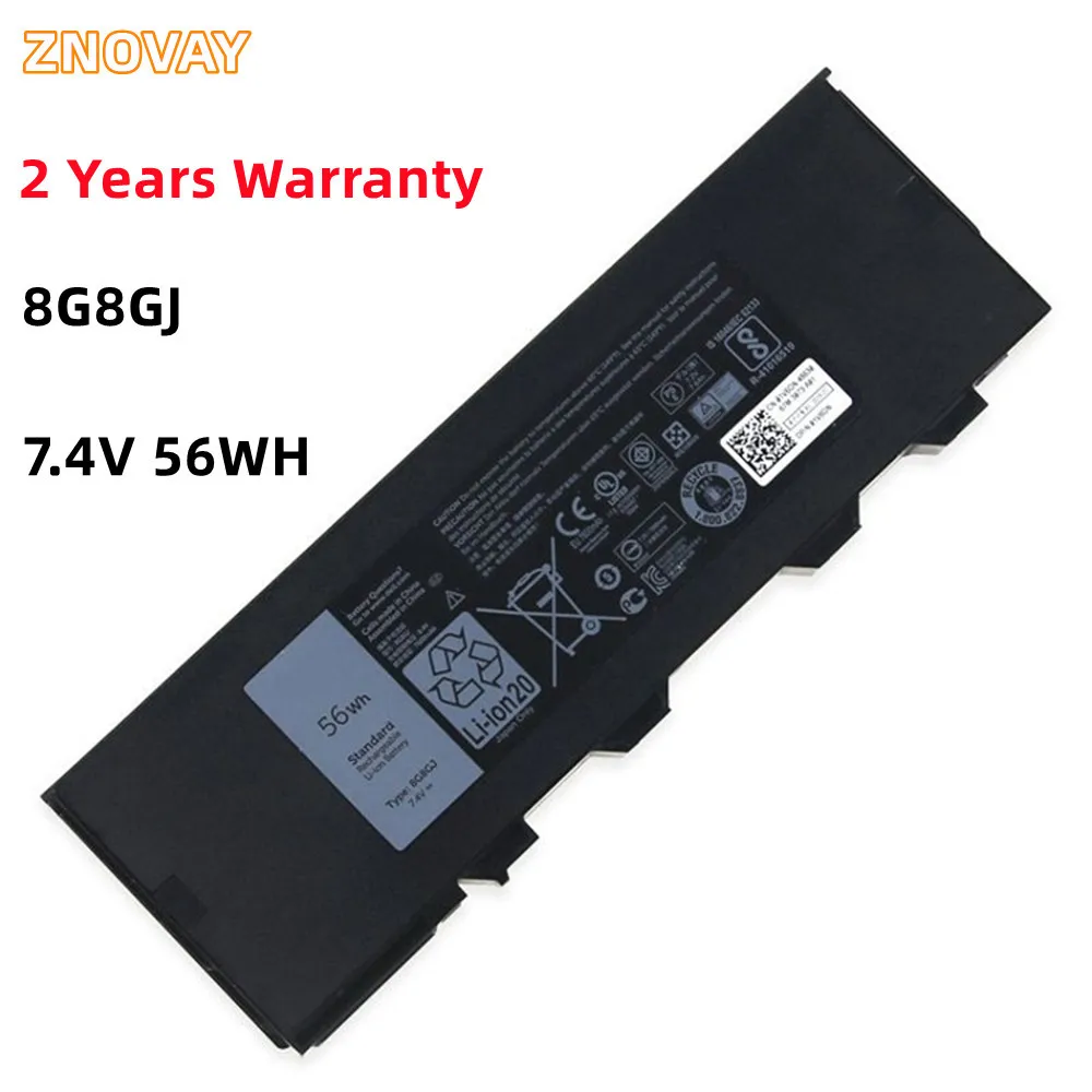 ZNOVAY New 7.4V 56WH Battery 8G8GJ , 3NVTG , NJTCH for DELL Latitude 14 (7404) , DELL Latitude 12 (7204)
ZNOVAY New 7.4V 56WH Battery 8G8GJ , 3NVTG , NJTCH for DELL Latitude 14 (7404) , DELL Latitude 12 (7204)