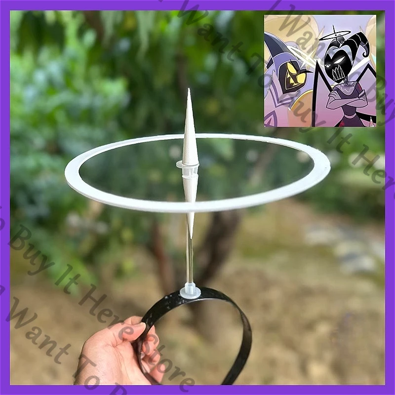 Anime Hazbin Hotel Adam The Exorcist Cosplay Cartoon Aureole Headring Corner Angle Model Prop Hair Ornaments Accessory Xmas Gift
Anime Hazbin Hotel Adam The Exorcist Cosplay Cartoon Aureole Headring Corner Angle Model Prop Hair Ornaments Accessory Xmas Gift