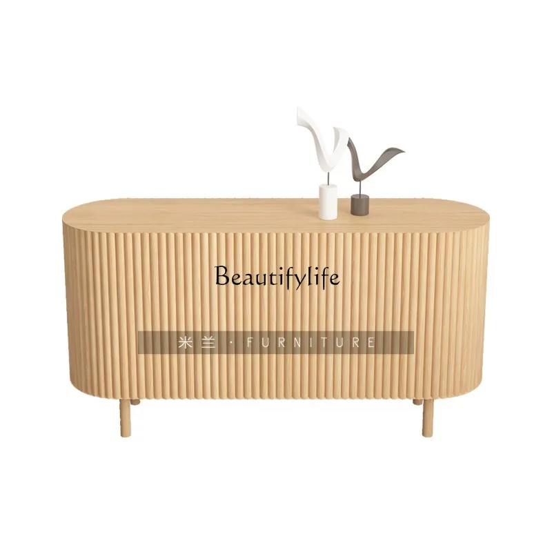 Nordic dining side entrance cabinet light luxury creative color paint storage cabinet
Nordic dining side entrance cabinet light luxury creative color paint storage cabinet