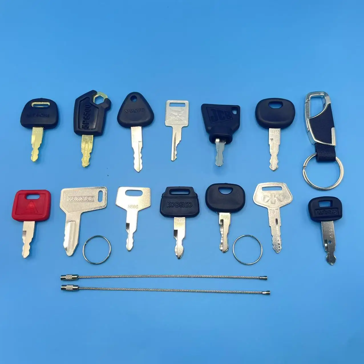 18 Keys Heavy Equipment Construction Ignition Key For Caterpillar Jcb Yanmar Kobelco For Volvo BOBCAT Hitachi Komatsu Excavator
18 Keys Heavy Equipment Construction Ignition Key For Caterpillar Jcb Yanmar Kobelco For Volvo BOBCAT Hitachi Komatsu Excavator