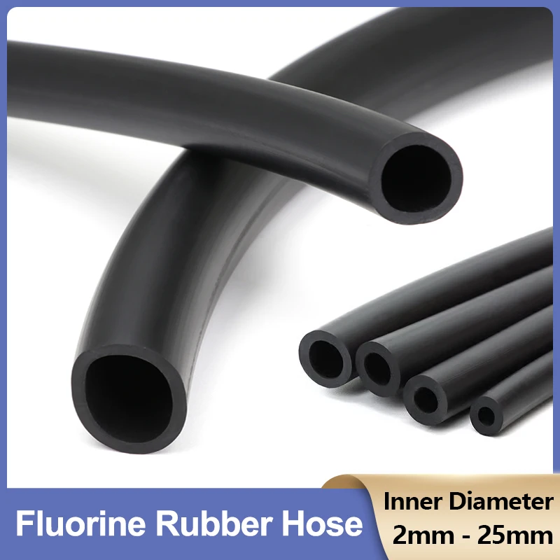 Fluorine Rubber Hose Diameter 2 3 4 5 6 7 8 10 12 16 18 19 25mm FKM Viton Tube Acid-base Heat Oil Resistant Fluororubber Tubing
Fluorine Rubber Hose Diameter 2 3 4 5 6 7 8 10 12 16 18 19 25mm FKM Viton Tube Acid-base Heat Oil Resistant Fluororubber Tubing