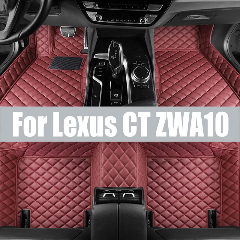 For Lexus CT ZWA10 2011-2021 Auto Car Floor Mats All-Weather TPE Foot Mats Odorless Pad Waterproof Tray Mat Interior trunk mat
For Lexus CT ZWA10 2011-2021 Auto Car Floor Mats All-Weather TPE Foot Mats Odorless Pad Waterproof Tray Mat Interior trunk mat