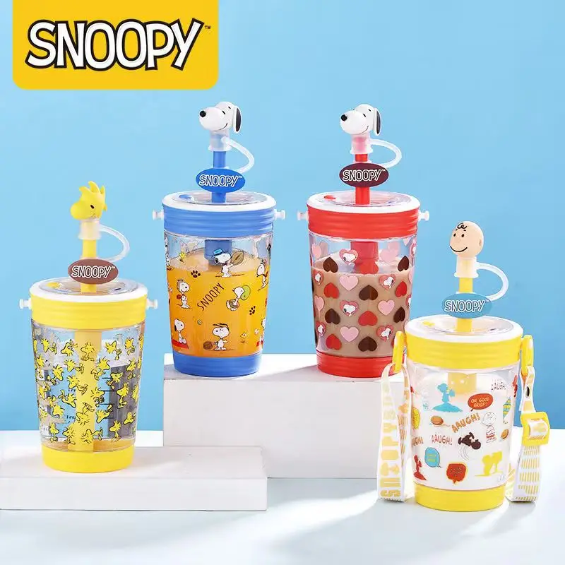 430 мл Kawaii Snoopy пластиковые соломенные весы соковыжималка Студенческая портативная кросс-боди Питьевая чашка аниме мультфильм девушки подарок на день рождения
430 мл Kawaii Snoopy пластиковые соломенные весы соковыжималка Студенческая портативная кросс-боди Питьевая чашка аниме мультфильм девушки подарок на день рождения