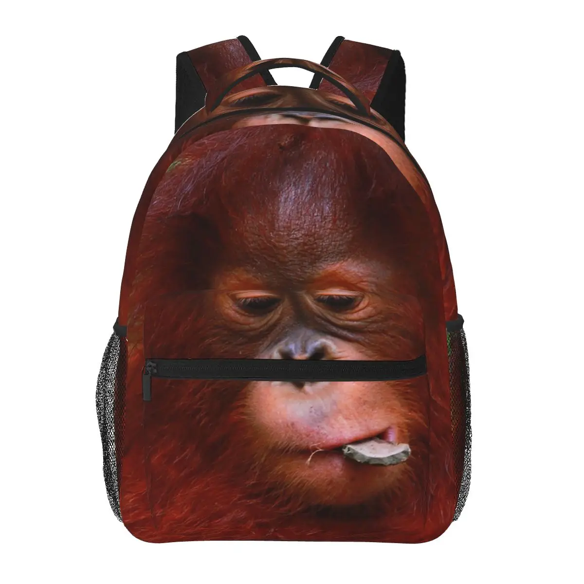 Chimpanzee Eating Cute Monkey In Jungle Backpack Hot Sale Daypack Boys Girls BookBag School Bag Shoulder Bags for Men Women
Chimpanzee Eating Cute Monkey In Jungle Backpack Hot Sale Daypack Boys Girls BookBag School Bag Shoulder Bags for Men Women