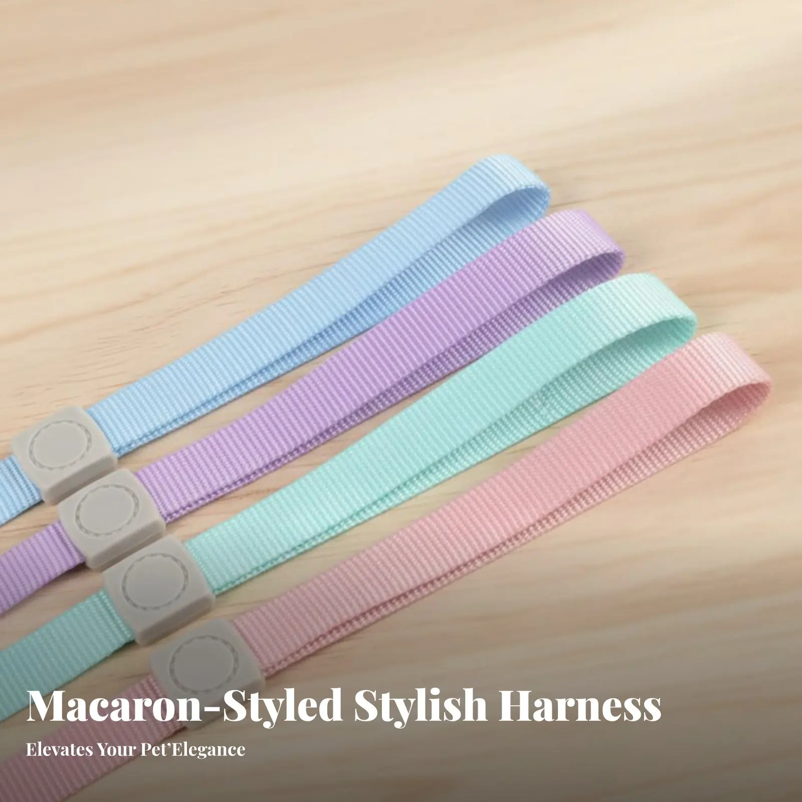 Dog Harness and Leash Set Pastel Hues Vest Design Pet Harness Pet Restraint Long-Lasting Safety Buckle for Feline Friends
Dog Harness and Leash Set Pastel Hues Vest Design Pet Harness Pet Restraint Long-Lasting Safety Buckle for Feline Friends