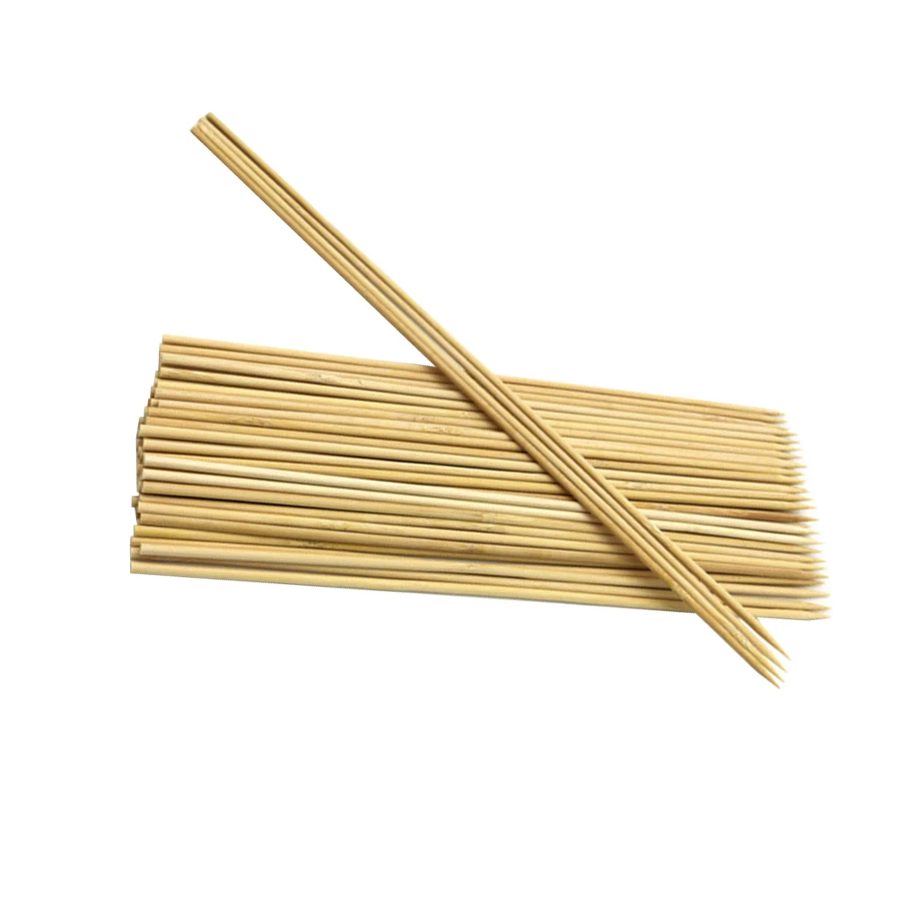 Bamboo Sticks Skewers for Meat BBQ Restaurant Rotating Food Picks Durable Safe Desserts Decorations
Bamboo Sticks Skewers for Meat BBQ Restaurant Rotating Food Picks Durable Safe Desserts Decorations