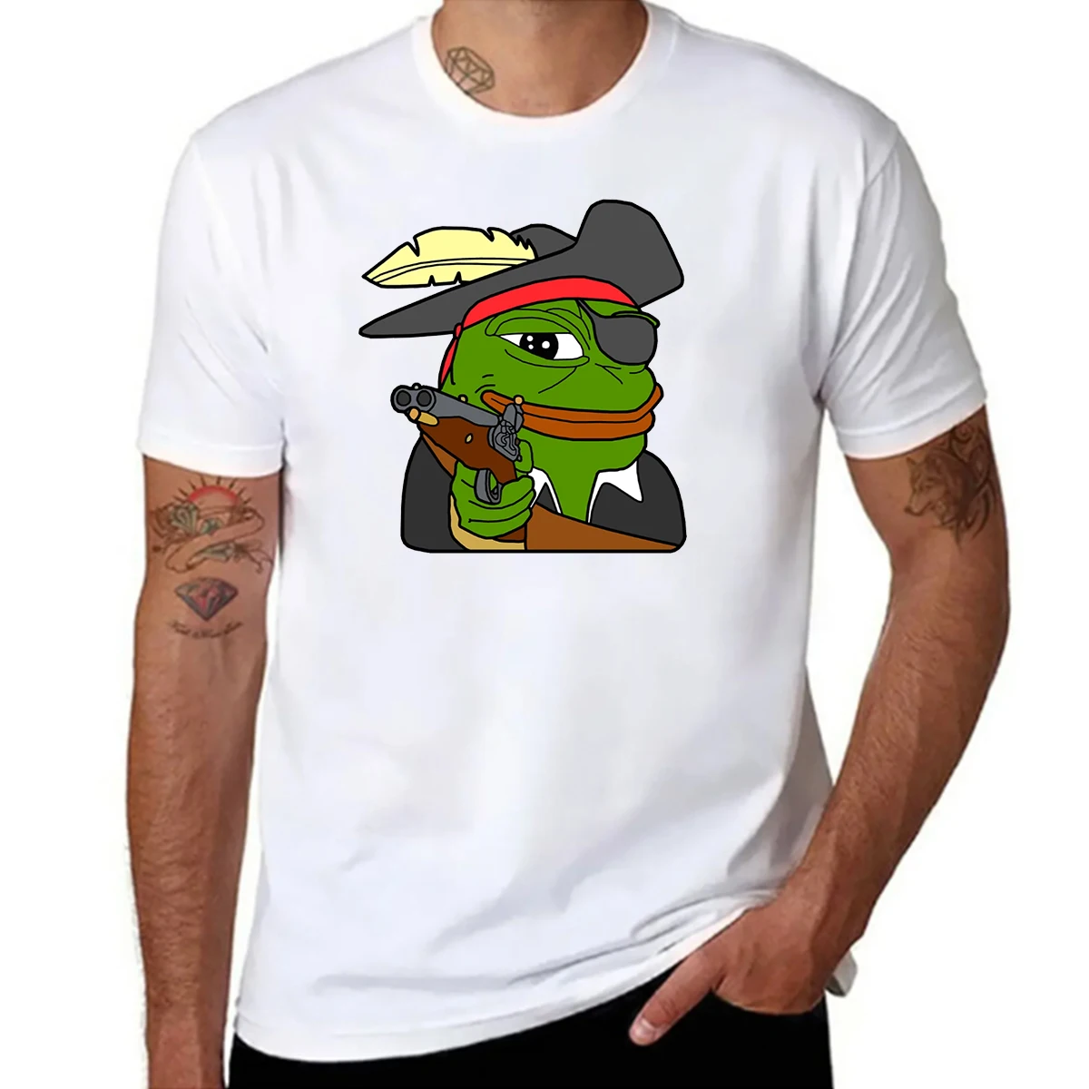 T Shirt Pepe Frog Animal Man Tees Harajuku Polyester Tops Graphic Tshirt Frog Vintage Men Clothing
T Shirt Pepe Frog Animal Man Tees Harajuku Polyester Tops Graphic Tshirt Frog Vintage Men Clothing