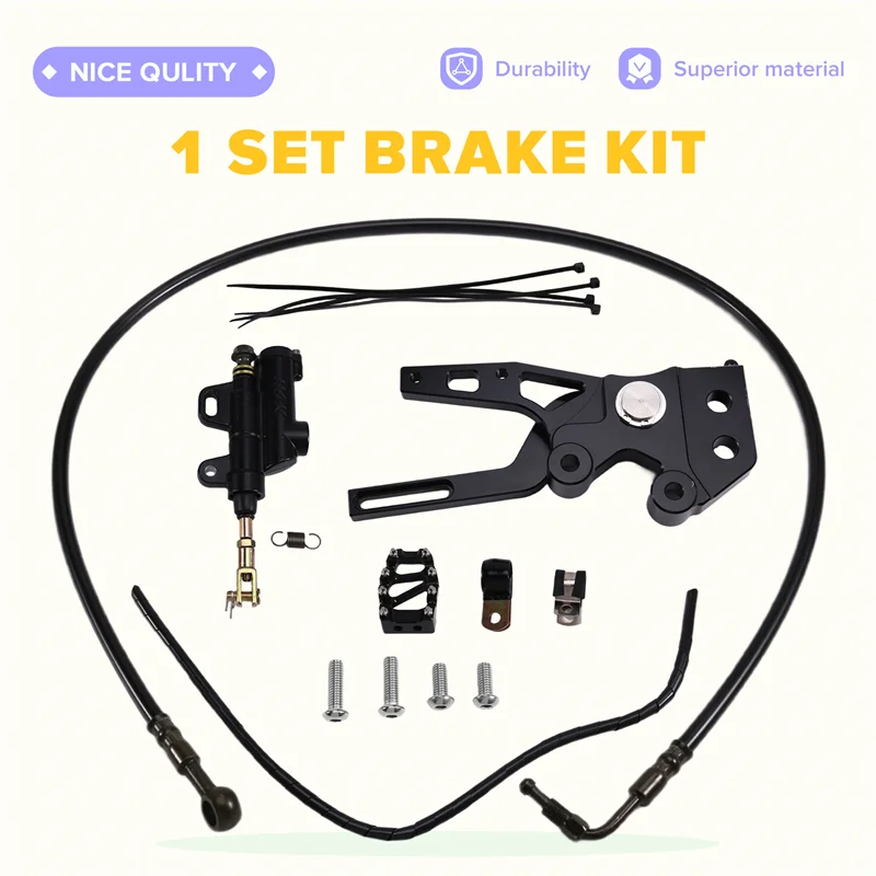 Brake Hose Kit Hydraulic Foot Brake Pedal Lever Reservoir For Talaria Sting MX3 MX4 MX5 Electric Dirt Bike
Brake Hose Kit Hydraulic Foot Brake Pedal Lever Reservoir For Talaria Sting MX3 MX4 MX5 Electric Dirt Bike