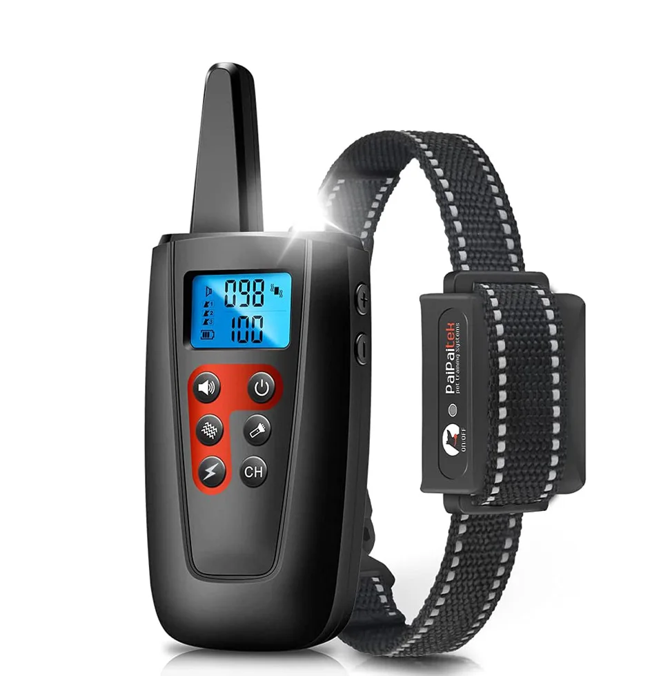 Pet Electric Shock Premium Waterproof Rainproof Electronic Dog Training Collar
Pet Electric Shock Premium Waterproof Rainproof Electronic Dog Training Collar