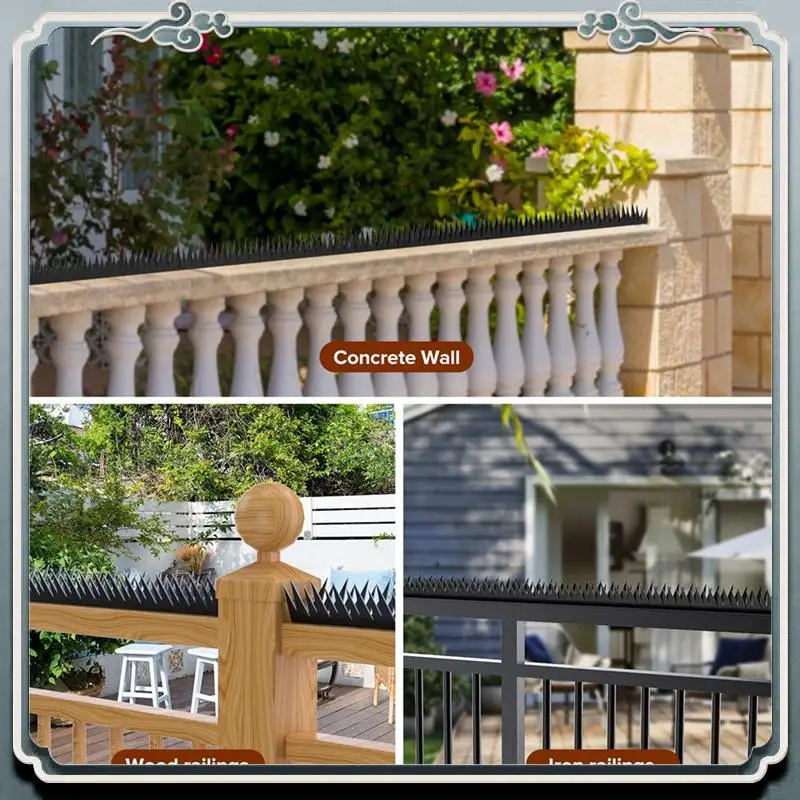 Durable Anti Climb Fence Spikes Metal For Outdoor Walls Garden Fences, Intruder Deterrent Fence Wall Spikes For Thieves
Durable Anti Climb Fence Spikes Metal For Outdoor Walls Garden Fences, Intruder Deterrent Fence Wall Spikes For Thieves