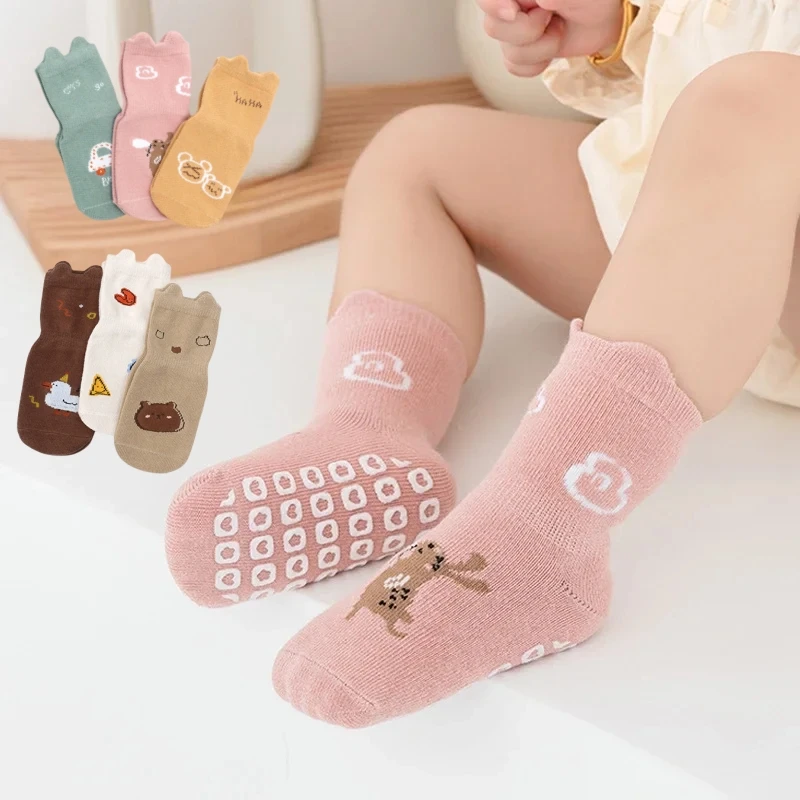 Spring Autumn Children Baby Girls Boys School Cotton Socks Home Trampoline Socks Kids Toddler Cute Floor Sport Non-slip Socks
Spring Autumn Children Baby Girls Boys School Cotton Socks Home Trampoline Socks Kids Toddler Cute Floor Sport Non-slip Socks