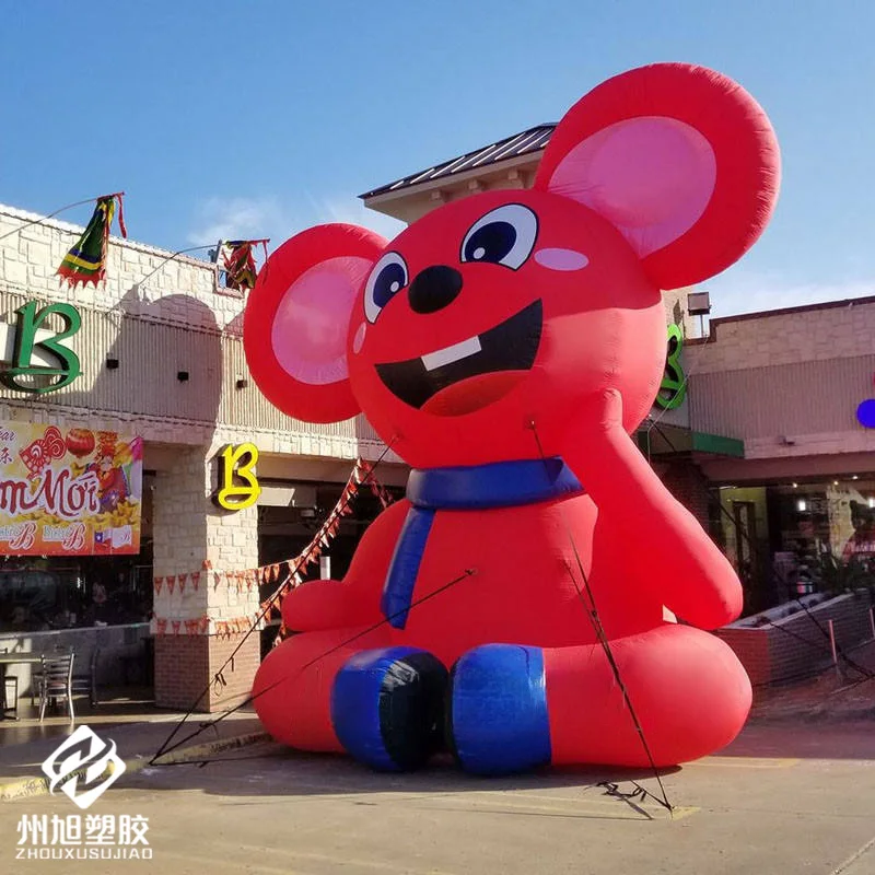Inflatable red mouse, supports custom advertising inflatable mouse character advertising decoration props
Inflatable red mouse, supports custom advertising inflatable mouse character advertising decoration props