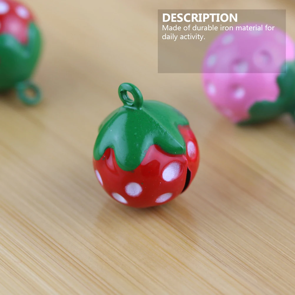 10pcs Strawberry Shaped Iron Pet Bells Comfortable Daily Activity Dog Necklace Quick Release Buckle Cat Collar Supplies
10pcs Strawberry Shaped Iron Pet Bells Comfortable Daily Activity Dog Necklace Quick Release Buckle Cat Collar Supplies