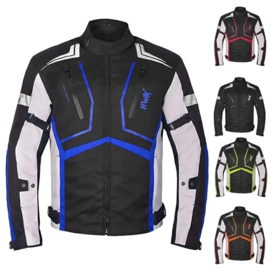 Motorcycle Jacket for Men and Women Scorpion with Cordura Fabric for Enduro Motorbike Riding and Armor Foam Padding for Impact
Motorcycle Jacket for Men and Women Scorpion with Cordura Fabric for Enduro Motorbike Riding and Armor Foam Padding for Impact
