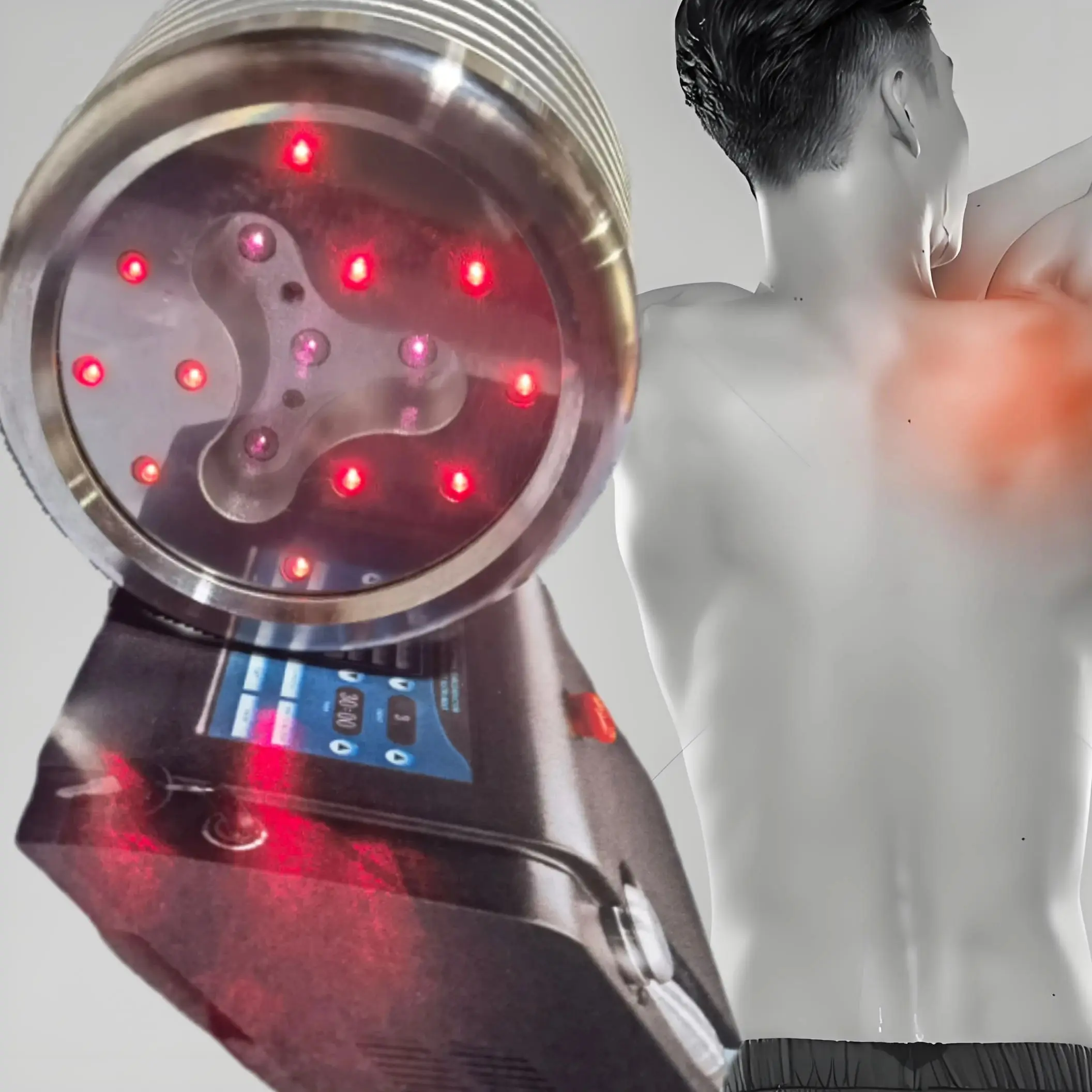 Intervertebral Disc Heel Pain Control Cold Laser Therapy For Anti-Inflammatory Tissue Repair Using 5x808nm 11x650nm 16 Diodes
Intervertebral Disc Heel Pain Control Cold Laser Therapy For Anti-Inflammatory Tissue Repair Using 5x808nm 11x650nm 16 Diodes