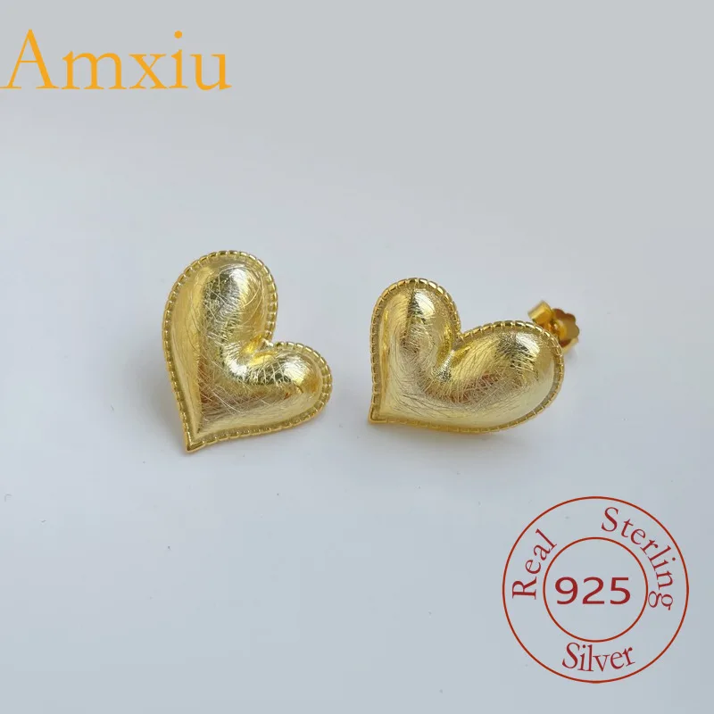Amxiu Sterling Silver 925 For Pure Silver Light Luxury French Niche Design High-End Simple Elegant Heart-haped Earrings Studs
Amxiu Sterling Silver 925 For Pure Silver Light Luxury French Niche Design High-End Simple Elegant Heart-haped Earrings Studs