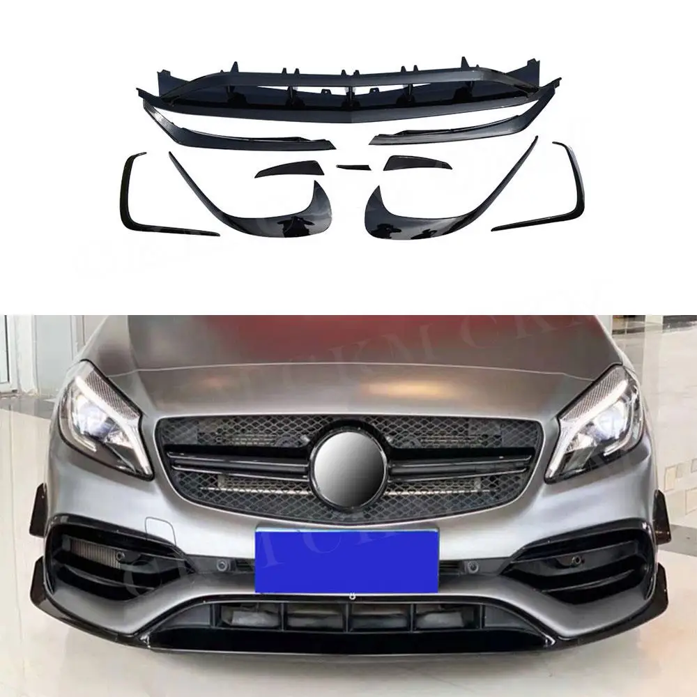 Блеск черный Передний спойлер для губ разветвители для Benz A Class W176 A200 A250 A45 AMG 2016 + ABS Автомобильные Боковые канаты отделка
Блеск черный Передний спойлер для губ разветвители для Benz A Class W176 A200 A250 A45 AMG 2016 + ABS Автомобильные Боковые канаты отделка