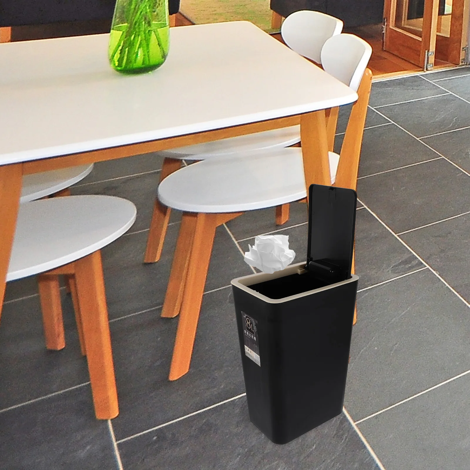 5L Trash Can Lid for Home Kitchen Bathroom Office Plastic Garbage Bin Lidded Design Long Lasting Practical Small Size
5L Trash Can Lid for Home Kitchen Bathroom Office Plastic Garbage Bin Lidded Design Long Lasting Practical Small Size