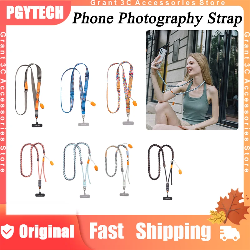 PGYTECH LinkGo Phone Photography Strap Braided Phone Lanyard Anti Theft Quick Release Mobile Phone Strap With Hanging Rope
PGYTECH LinkGo Phone Photography Strap Braided Phone Lanyard Anti Theft Quick Release Mobile Phone Strap With Hanging Rope