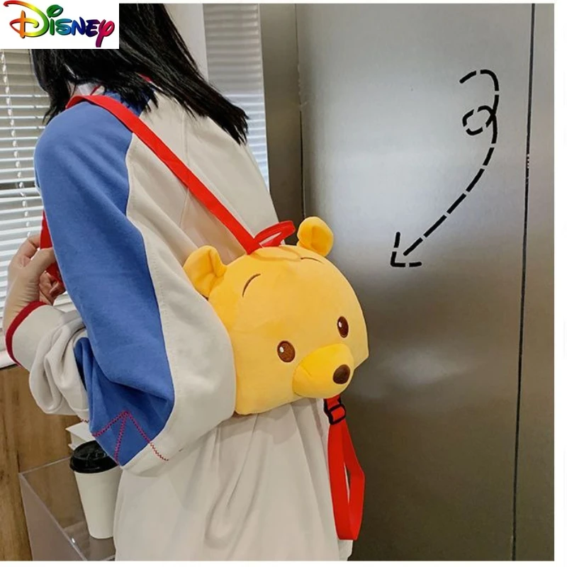 Disney Cartoon Plush Fashion Mickey Cartoon Cute Backpack for Students Sweet and Versatile Storage Single Shoulder Handbag
Disney Cartoon Plush Fashion Mickey Cartoon Cute Backpack for Students Sweet and Versatile Storage Single Shoulder Handbag