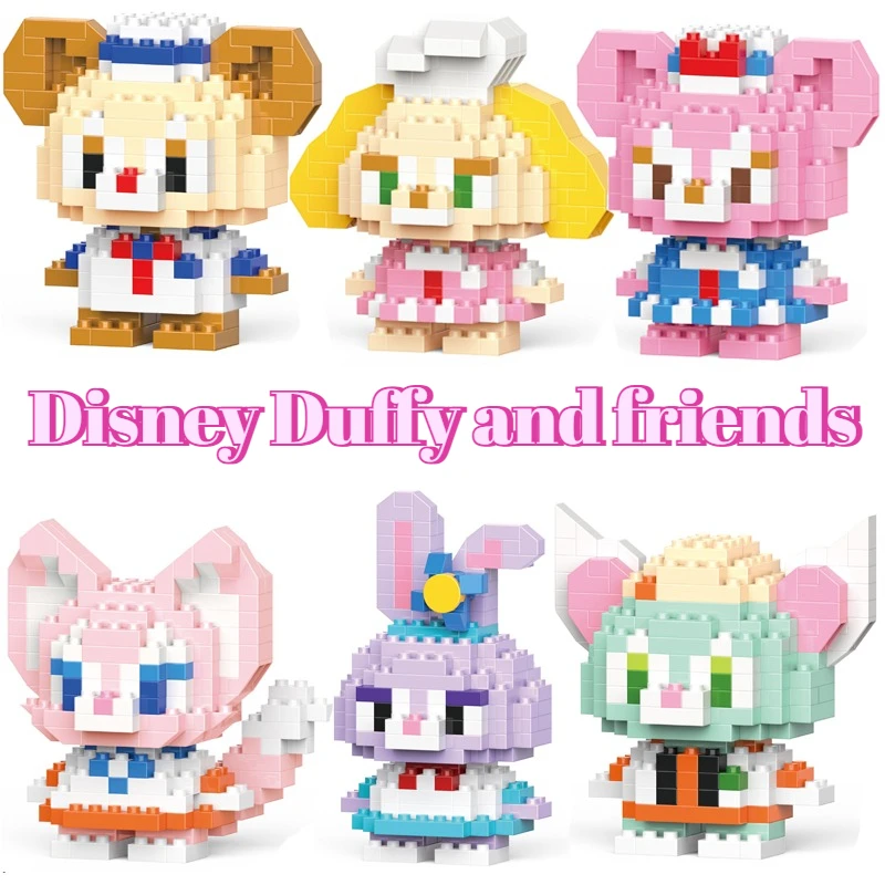 with box Disney Duffy StellaLou LinaBell Series Building Blocks Cartoon ornaments DIY Action Doll boys girls toys birthday gifts
with box Disney Duffy StellaLou LinaBell Series Building Blocks Cartoon ornaments DIY Action Doll boys girls toys birthday gifts