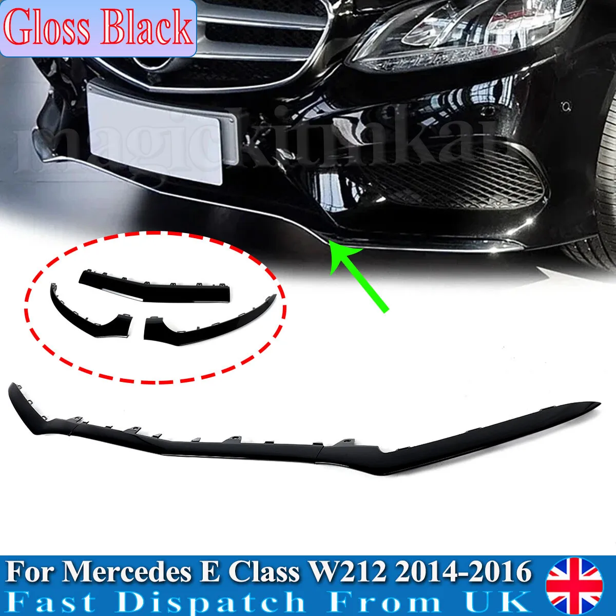 Front Bumper Molding Lip Black For Mercedes E Class W212 E200 E250 2014-2016 Splitter Body Kit Spoiler Bumper Guard Protector
Front Bumper Molding Lip Black For Mercedes E Class W212 E200 E250 2014-2016 Splitter Body Kit Spoiler Bumper Guard Protector