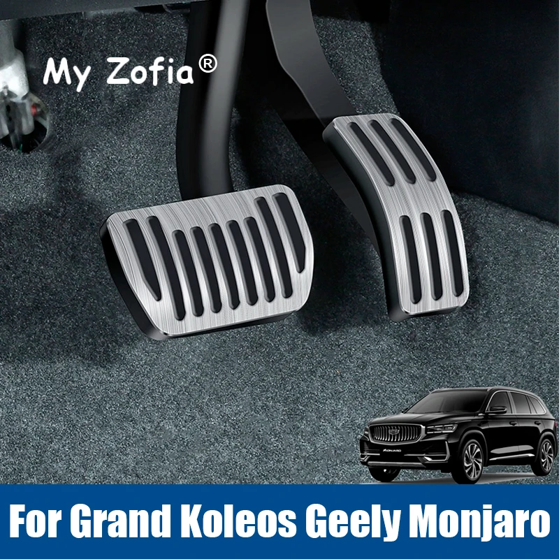 For Geely Monjaro Grand Koleos 2023 2024 2025 Foot Pedal Pads Cover Foot Aluminum Non-Slip Pedals Brake Accessories
For Geely Monjaro Grand Koleos 2023 2024 2025 Foot Pedal Pads Cover Foot Aluminum Non-Slip Pedals Brake Accessories