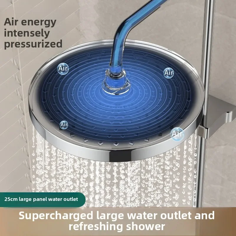 High-Pressure Large Water Volume Top Spray - Powerful Flow Household Overhead Showerhead
High-Pressure Large Water Volume Top Spray - Powerful Flow Household Overhead Showerhead