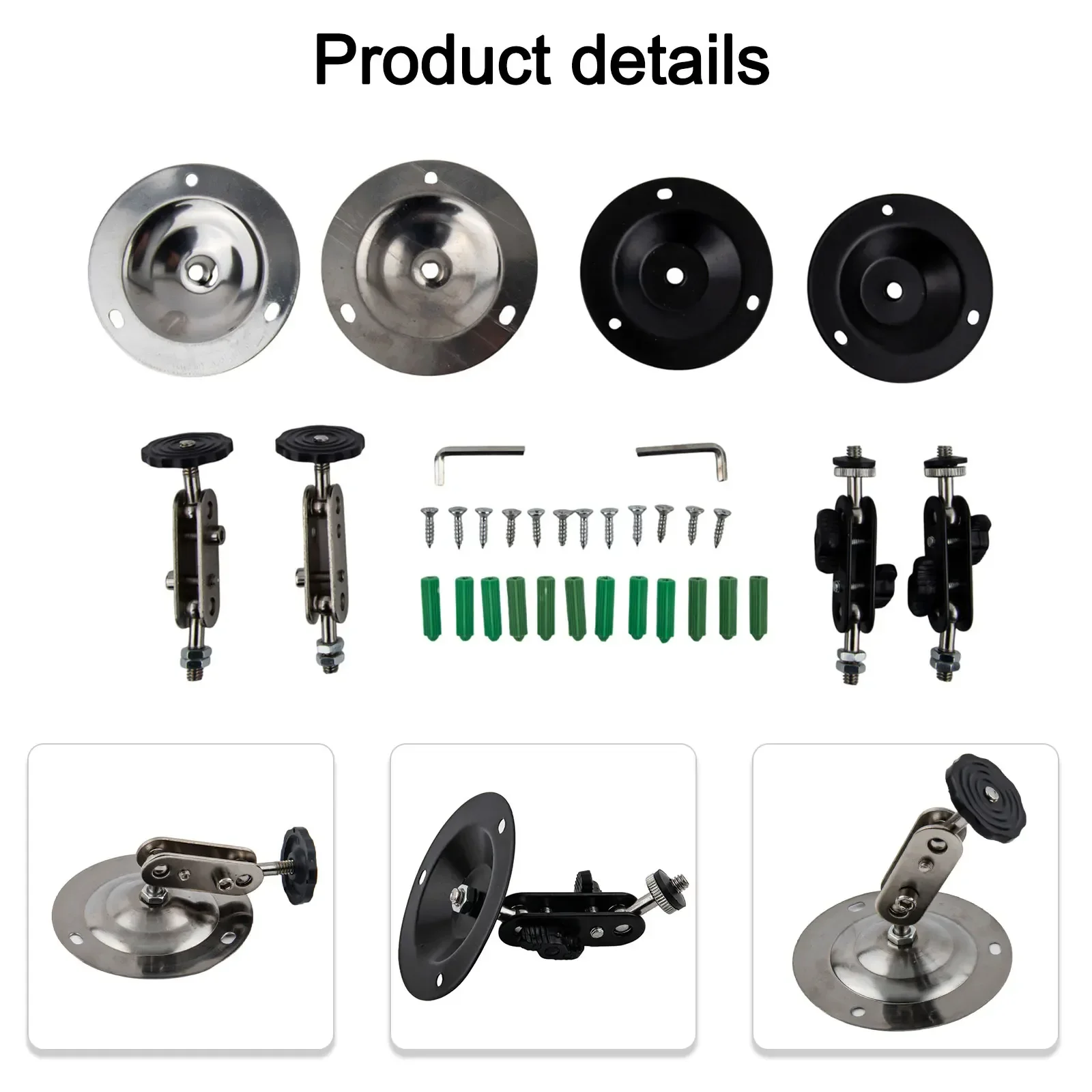 360 Degree Security Camera Holder Optimal Coverage Positioning 360 Degree Rotational Flexibility Flexible Installation Options
360 Degree Security Camera Holder Optimal Coverage Positioning 360 Degree Rotational Flexibility Flexible Installation Options