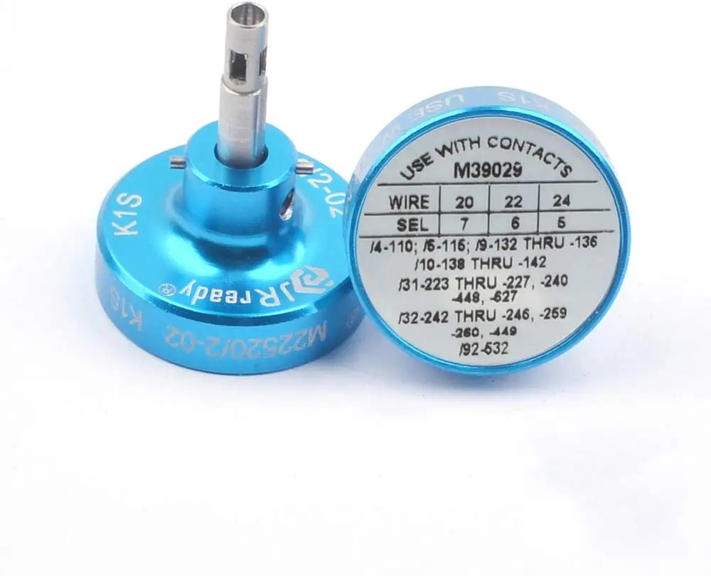 New K Positioner M22520/2-02 for Wiring Harness Crimping Tool Used with MIL-standard 20# Terminal for YJQ-W1A
New K Positioner M22520/2-02 for Wiring Harness Crimping Tool Used with MIL-standard 20# Terminal for YJQ-W1A