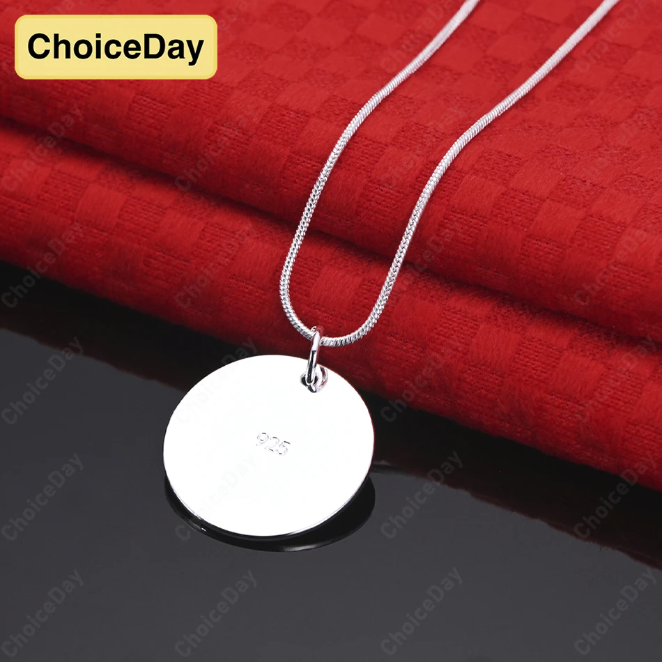 ChoiceDay 925 Sterling Silver Delicate Smooth Round Necklace Women's Party Accessories Gift Wedding Jewelry
ChoiceDay 925 Sterling Silver Delicate Smooth Round Necklace Women's Party Accessories Gift Wedding Jewelry
