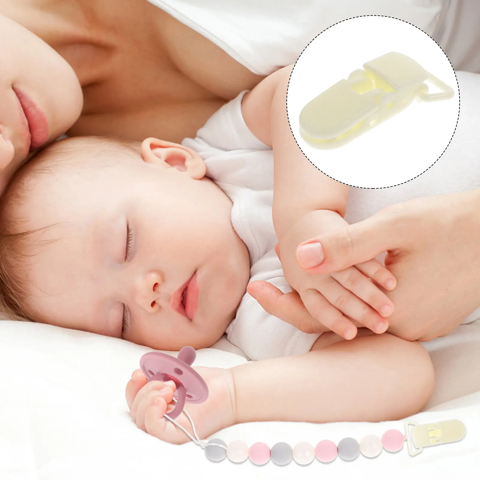 10Pcs Baby Pacifier Clips T-Shaped Plastic Transparent Badge Clips for Crafting Pacifier Holders Straps Transparent Badge Clip
10Pcs Baby Pacifier Clips T-Shaped Plastic Transparent Badge Clips for Crafting Pacifier Holders Straps Transparent Badge Clip