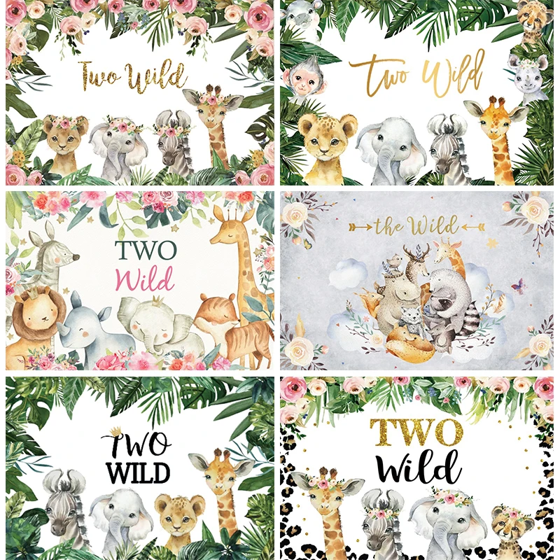 Tropical Jungle Safari Backdrop Kid 2nd Birthday Party Newborn Two Wild Custom Photo Background Cake Dessert Table Decorations
Tropical Jungle Safari Backdrop Kid 2nd Birthday Party Newborn Two Wild Custom Photo Background Cake Dessert Table Decorations