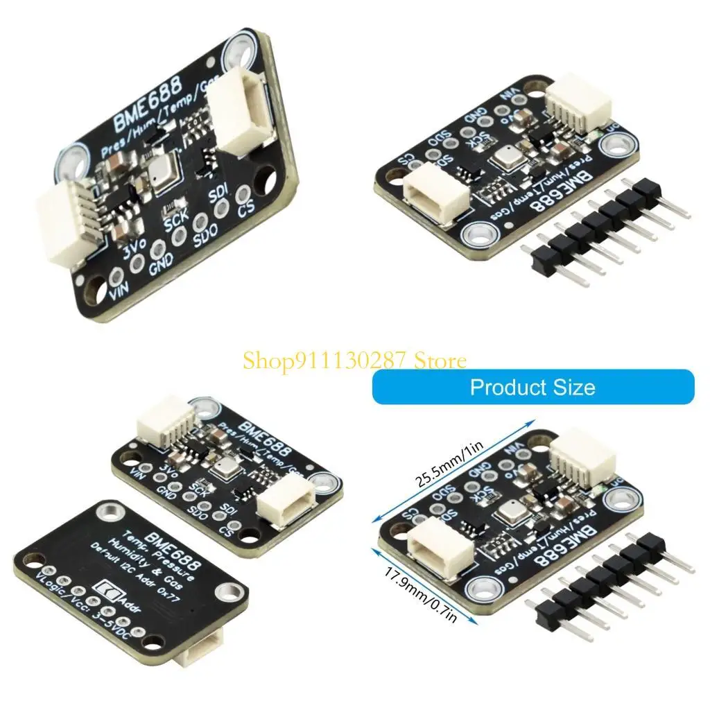 J1HC MultiFunction Sensorings Board Supporting Temperature Humidity Pressure VOCs Measurement
J1HC MultiFunction Sensorings Board Supporting Temperature Humidity Pressure VOCs Measurement
