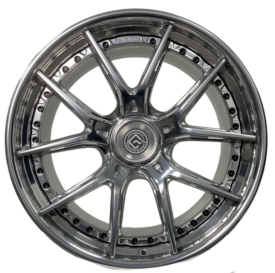 High end private customization 21in center lock forged wheels, polished mid plate brushed gray high-end passenger car modificati
High end private customization 21in center lock forged wheels, polished mid plate brushed gray high-end passenger car modificati