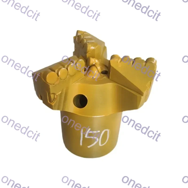 150mm Three wing concave composite coreless bit mining drilling tool PDC diamond drill bit for water wells and grouting holes
150mm Three wing concave composite coreless bit mining drilling tool PDC diamond drill bit for water wells and grouting holes